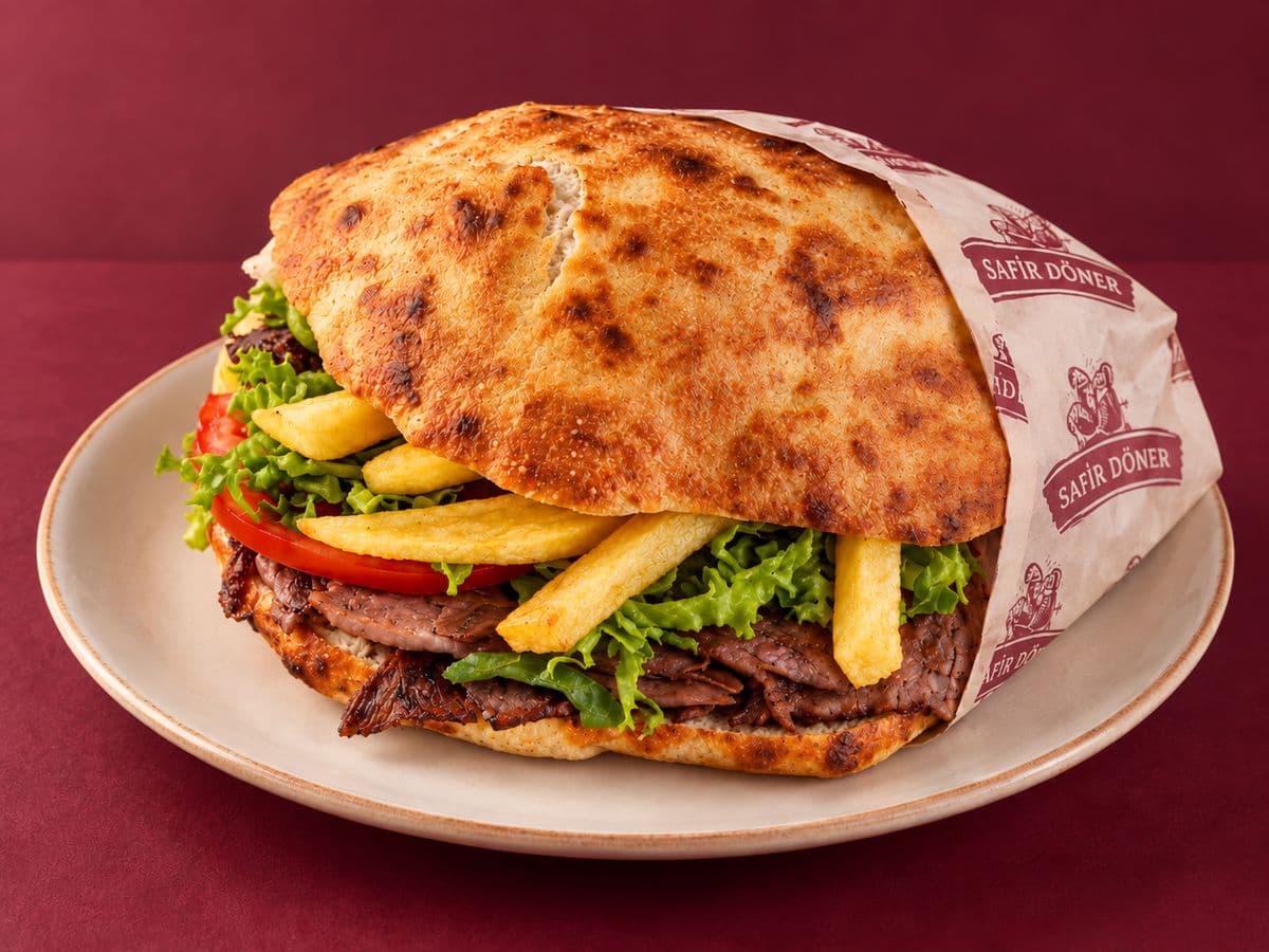 Beef Doner in Pide