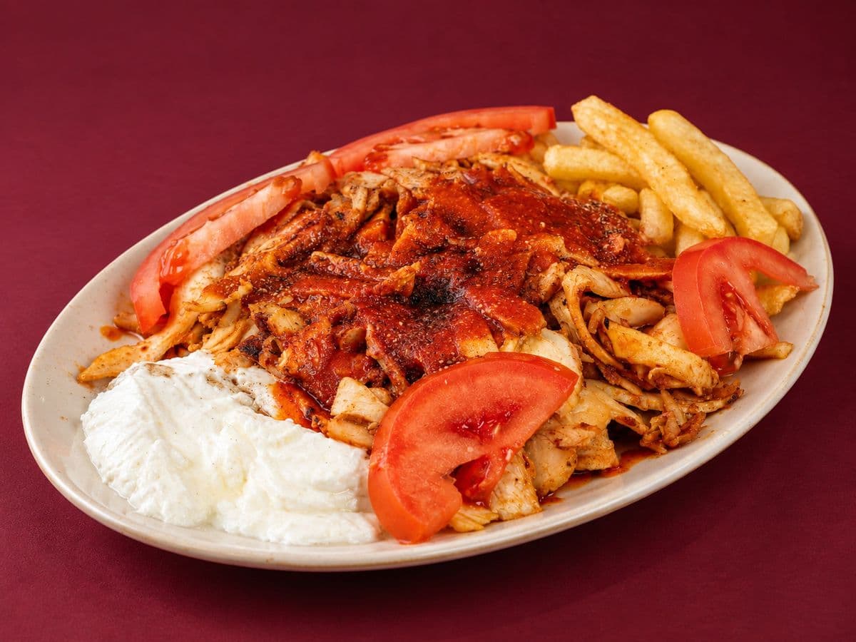 Iskender (Chicken Doner)