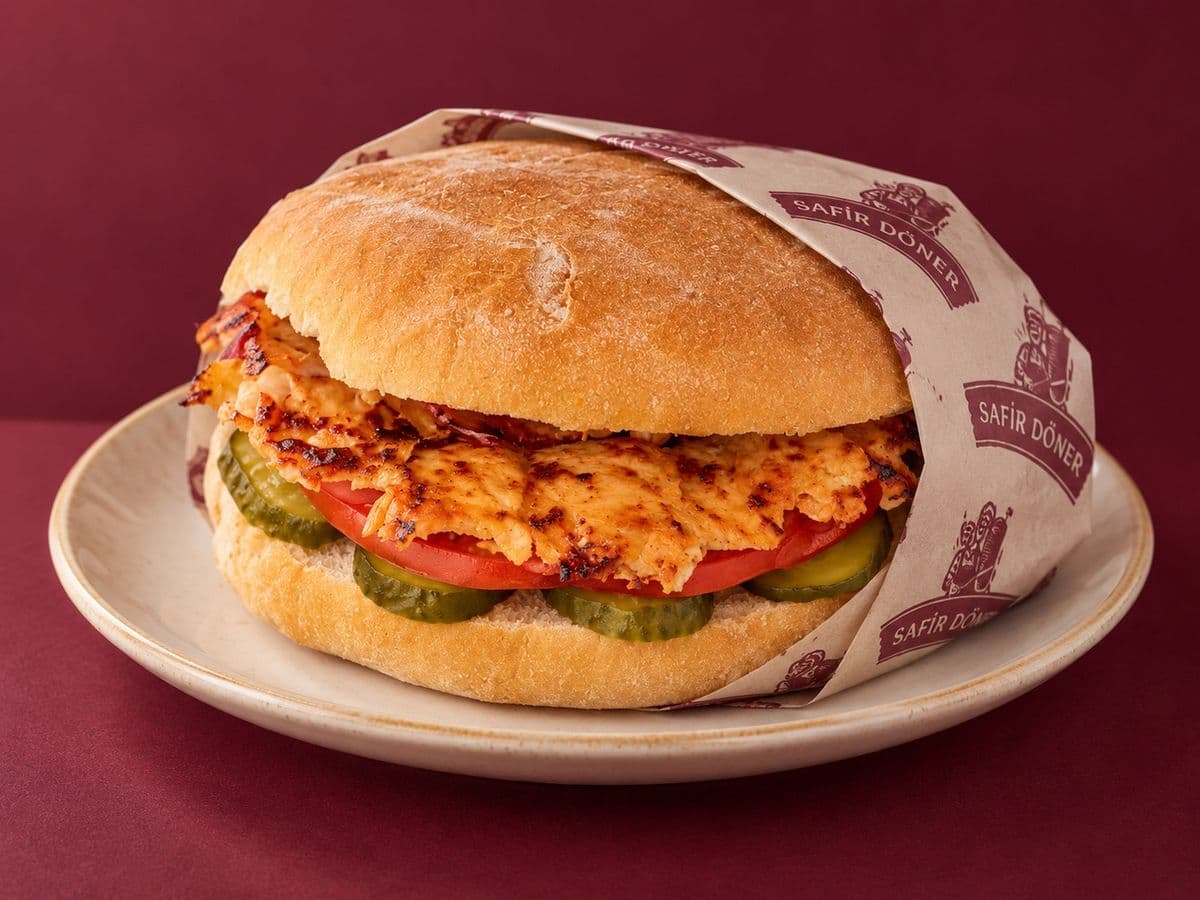 Chicken Doner in Pide